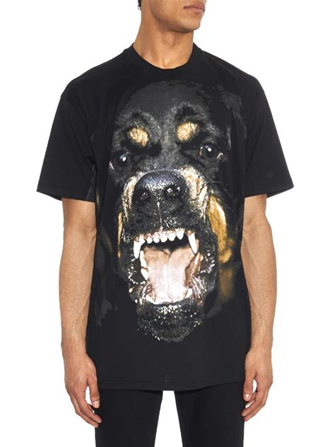 givenchy tee shirts for sale|givenchy rottweiler shirt price.